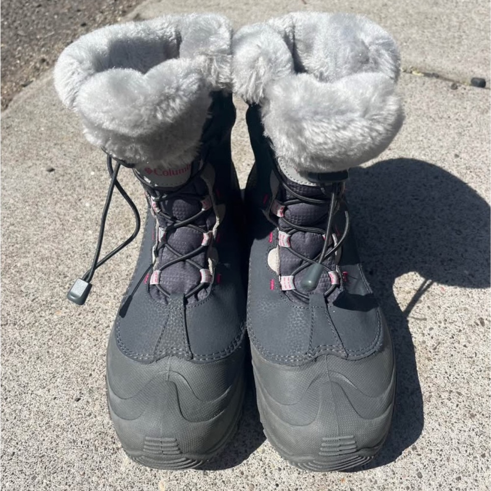 Columbia Gray Snow Boots